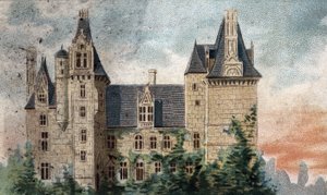 View of the Castle of Montigny-le-Ganelon