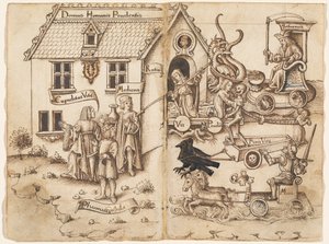Do Not Turn Back When You Arrive at the End by French early 16th Century