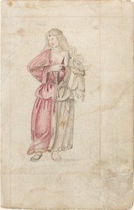 Personification of Friendship (Amicitia) [fol. 2 recto] by French early 16th Century