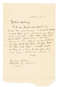 Autograph Letter Signed (