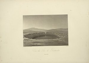 View of the Lake of Guatavita, Drawn by Thibaut, Engraved by Bouquet, Illustration from 