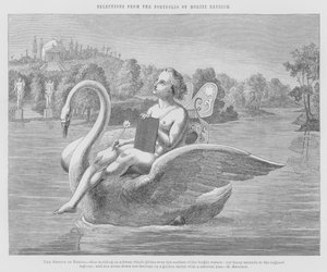 Selections from the Portfolio of Moritz Retzsch, The Genius of Poetry
