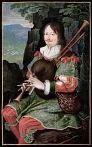 Georg Friedrich Herr zu Rappoltstein Miniature by Friedrich Brentel