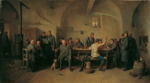 Soldiers in the Canteen