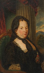 Empress Maria Theresa in Mourning Attire