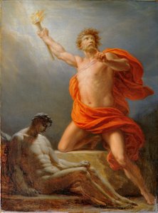 Prometheus Bringing Fire to Mankind