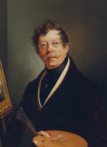 Self-Portrait at the Easel
