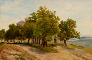 Group of Trees on the Kahlenberg with View of Vienna