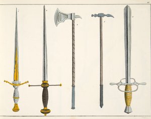 Swords, plate from 