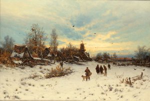 A Winter Sunset