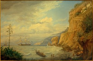 F. Thöming, Capuchin Monastery near Amalfi