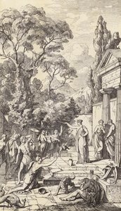 Circe Working Her Magic by Friedrich the Elder Preller