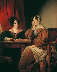 Henriette Baroness Pereira-Arnstein (1780–1859) with her Daughter Flora (1814–1882)
