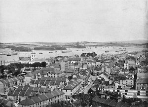 Devonport and the Hamoaze: From the Column, c1896