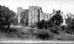 Ludlow Castle, Shropshire, England, 1924-1926