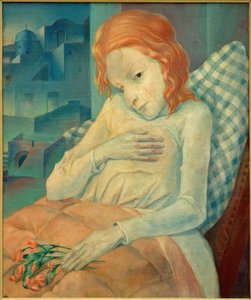Sick Girl by Fritz Burmann