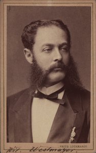 Portrait of the composer Wilhelm Westmeyer