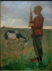 Shepherd Boy with Goat