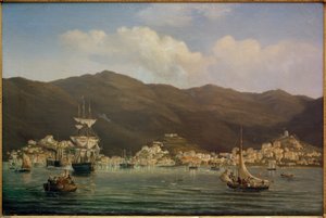 View of the Harbor of Saint Thomas