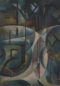 Landscape in the Park by Fritz Stuckenberg