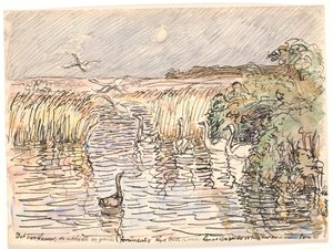 They Were Swans... by Fritz Syberg