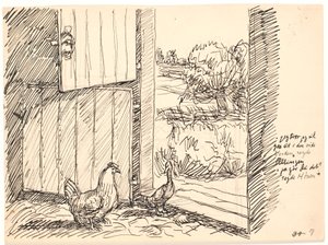 I Think I Will Go Out into the Wide World... by Fritz Syberg