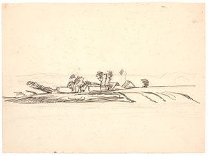 Landscape with a Farm by Fritz Syberg