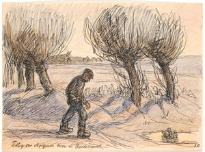 Early in the Morning Came a Farmer by Fritz Syberg