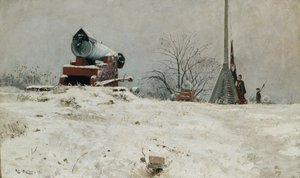 Akershus Fortress by Fritz Thaulow