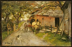 Friendly Gossips, 1889