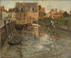 Low Water by Frits Thaulow
