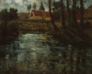 River Section from Normandy, ca 1895
