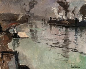 Smokestacks Along the River