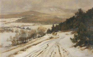 Taunus Mountains in Winter