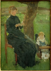 Mother and Child by Fritz von Uhde