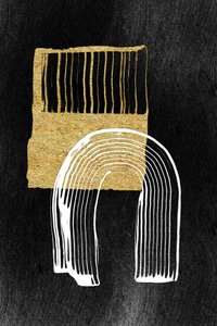 Golden Arch Abstraction by Fun Qui