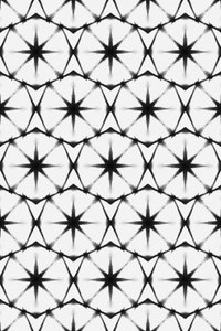 Shibori Star Pattern by Fun Qui