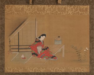 Young Woman on a Veranda
