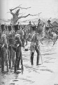 A Hussar Dashed In With The News That The Enemy Were Upon Us!, 1895, 1902 by GB