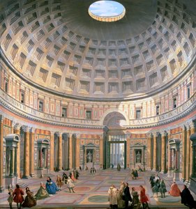 Interior of the Pantheon, Rome
