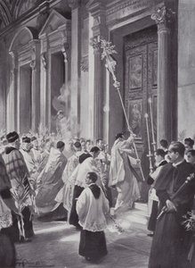 A Lenten Custom, Rome by G.S. Amato