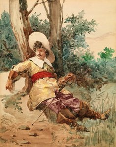 Resting Musketeer by G. Camfri