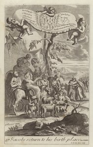 Jacob Returns to His Birth Place by G Freman