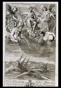 Jupiter Casts a Storm Upon the Ocean, illustration from Book 1 Part 6 Chapter 16 of 