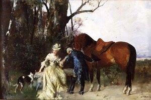 A chivalrous greeting by G. Hans Buttner