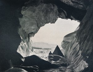 Camp in the Cave Under Penelope Point, 1912, 1913