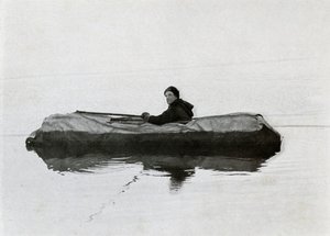 Campbell Afloat in a Kayak