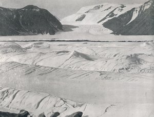 Crevassed Ice at Entrance to Priestley Glacier