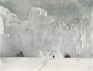 Face of a Glacier in Victoria Land, c1911, 1913