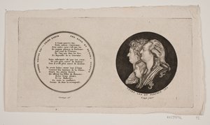 Medallion with Portraits of Louis XVI, His Queen, and Son by G. N. Angelo